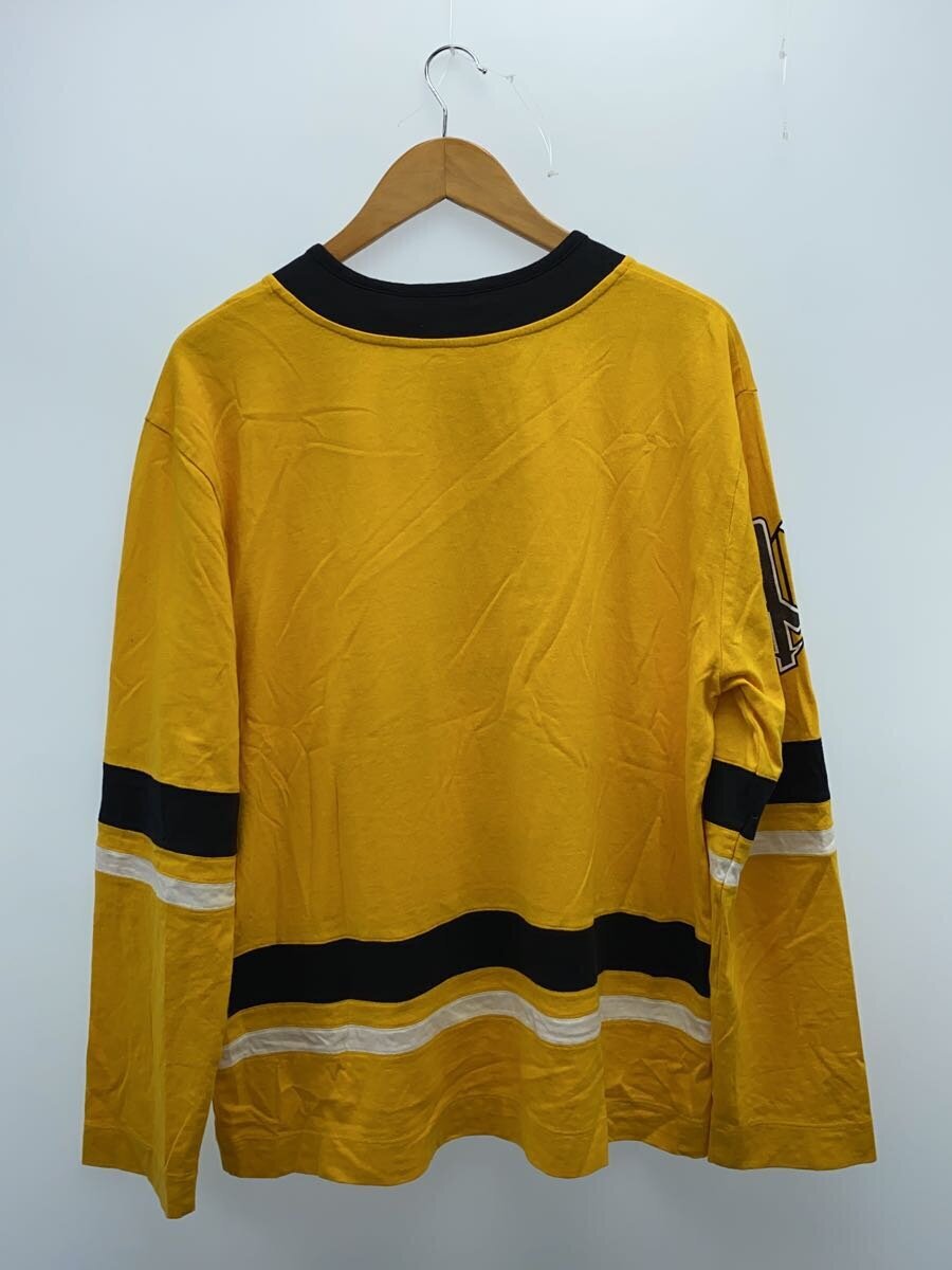 【関税＆送料込み】Moncler Cotton T-Shirt Pastel Yellow Moncler Flocked-Logo Cotton T-Shirt - Yellow | Editorialist