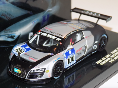 【MINICHAMPS 】Audi R8 8台セット 1/43 Minichamps Audi R8 LMS car #100 24 Hours ADAC Nurburgring