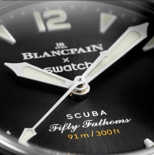 BLANCPAIN x SWATCH OCEAN OF STORMS SCUBA FIFTY FATHOMS 42.3mm NEW W TAGS PAPERS! - Picture 24 of 24