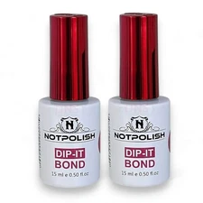 NotPolish Dip Liquid 0.5 Oz - #1 Dip It Bond (Pack of 2)