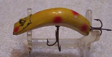031525 VINTAGE KAUTZKY LAZY IKE 1  LURE  2" YR