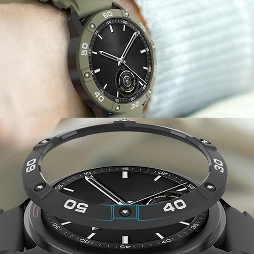for xiaomi Watch-S3 Lünette Displayschutzfolie Glas Film Shell Schutzhülle Heiß - Zdjęcie 5 z 13