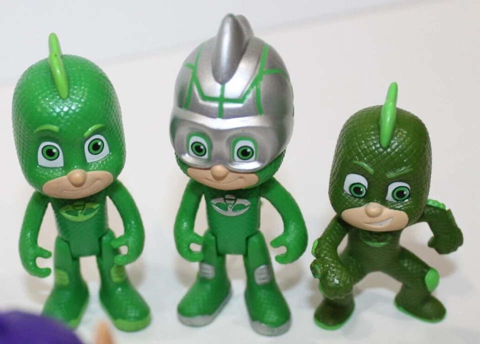 Disney PJ Masks LOT 12 Figures: Catboy Wolfie Howler RIP Kevin Gekko Romeo Ninja - Изображение 4 из 4