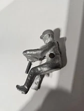  Die Cast Hubbley wind up tractor bulldozer driver  vintage Man driver Farmer