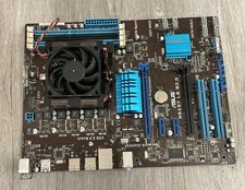 ASUS MSA97 LE R2.0 MOTHERBOARD DUAL INTELLIGENT PROCESSORS BOARD #M22-31