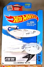 2015 Hot Wheels #43 HW City-HW Space Team/Star Trek U.S.S. ENTERPRISE NCC-1701