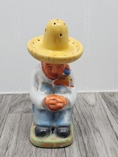 Vintage Mexican Sombrero Tooth Pick Holder