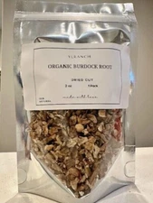 Burdock Root Organic Cut / Farm Fresh Packed USA Free Ship
