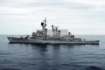 USS DAHLGREN (DDG-43) TAKING PART IN UNITAS XXIII NAVAL EXERCISE 4X6 POSTCARD