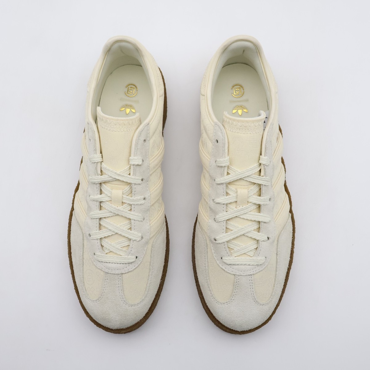JR5410 CLOT × adidas Originals Gazelle Cream White Core White