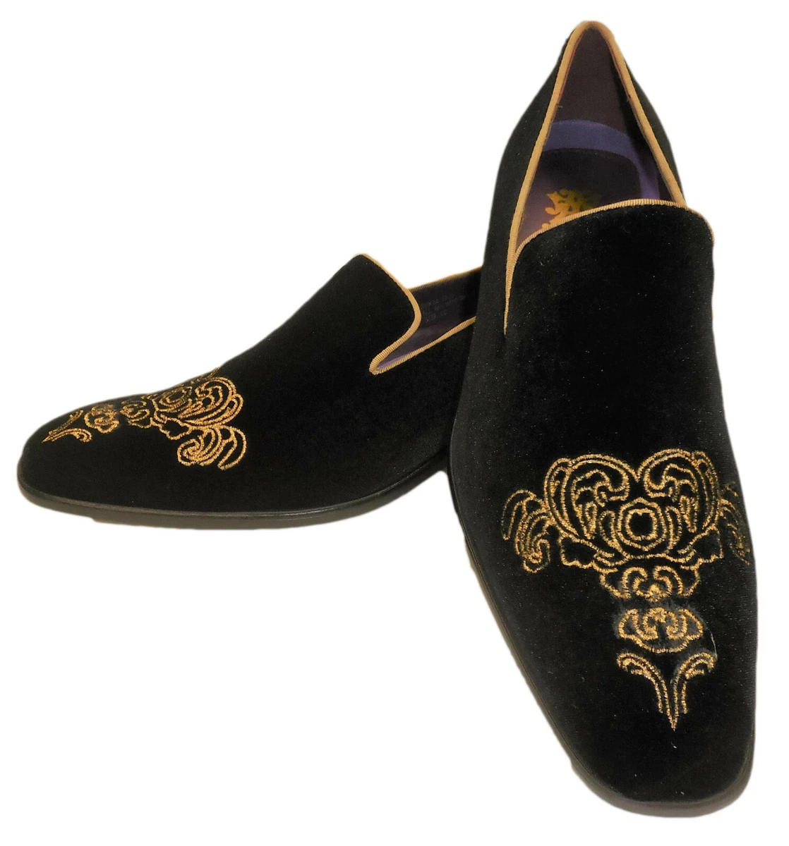 Velvet belly cheap shoes