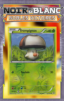 Trompignon Reverse - NB03:Nobles Victoires - 9/101 - Französische Pokemon Karte
