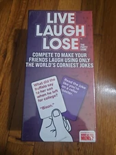 LIVE LAUGH LOSE- The Party Game Where You Compete to Make Corny Jokes - New FS