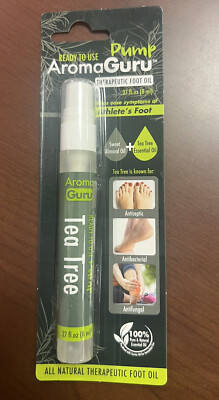 Aroma Guru Therapeutic Foot Oil 0.27oz (8ml) Help Ease Symptom Of Athlete s Foot