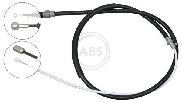 A.B.S. K18586 Handbremsseil Seilzug Bremsseil Hinten Links Rechts FüR Audi-image