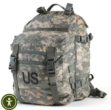 USGI ASSAULT PACK 3 DAY MOLLE II BACKPACK ARMY ACU Made in USA with Stiffener