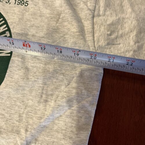 Vintage neu aus altem Lagerbestand Herren Large Fruit of the Loom Rugby T-Shirt, Old Man In The Mountain 1995 - Bild 4 von 7