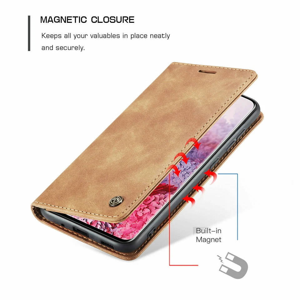 Для Samsung Galaxy S23 Ultra S22 S21 S20 FE Note20 A14 Flip кожаный бумажник чехол - Изображение 4 из 4