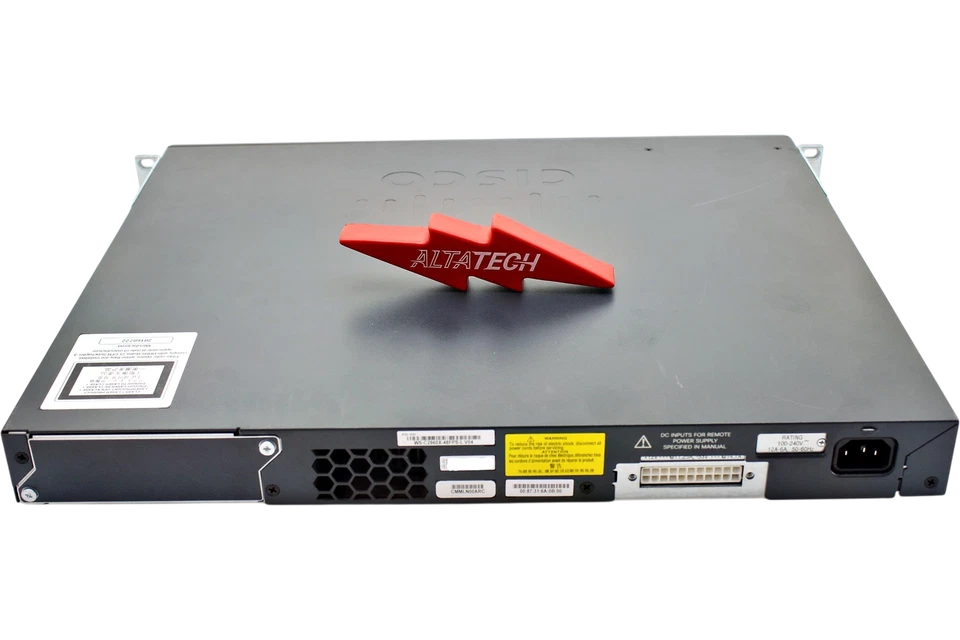 Conmutador Ethernet Cisco WS-C2960X-48FPS-L Catalyst 3750X 48 10/100/1000 POE+ Foto 3 de 4