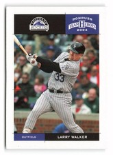 2004 Donruss Team Heroes #132 Larry Walker Colorado Rockies