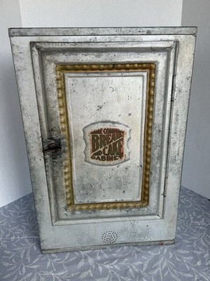 Original Farmhouse Antique 13.5 X 20  Home Comfort Bread & Cake Cabinet Pie Safe