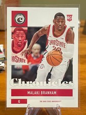2022 Panini Chronicles Draft Picks Basketball Malaki Branham-#18 RC. Ohio State