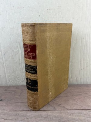 Rose's Notes United States Supreme Court Reports Vol 20 1920 Law