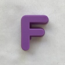 Sesame Street Elmo's Letters Bus Activity Board - Replacement Letter "F&rdquo;