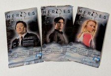 2008 Topps HEROES TV Show Hobby Trading Card Packs x3 Sketch Auto Memorabilia ?