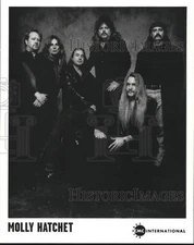 1998 Press Photo Molly Hatchet, Music Group - pip13177
