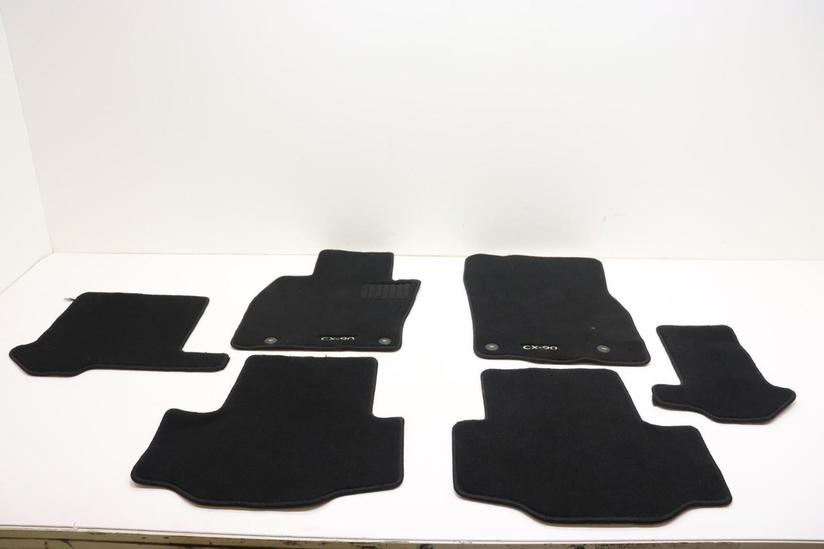 2025 Mazda CX-90 Floor Carpet Cover Liner Mat Set Of 6 OEM 2024