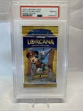 2024 Disney Lorcana Into The Inklands Minnie Mouse SEALED PACK PSA 10