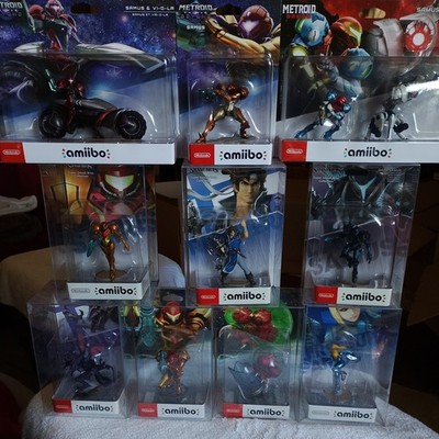 Nintendo Amiibo Sammlung Super Smash Bros/Metroid NEU & OVP + Samus