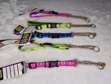 Coastal Pet Product 1/2" Chain No Slip Dog Collar Half Check Training Martingale