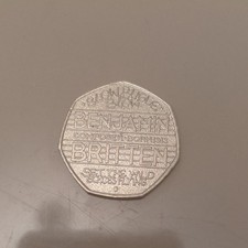 Benjamin Britten 2013 50p Coin Collectible