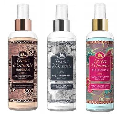 TESORI D'ORIENTE MUJER BODY BRUT HAMMAM, ALMIZCLE BLANCO, AYURVEDA 200ml NUEVO