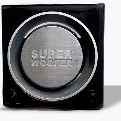 iLuv i7500BLK Subwoofer Only Micro Hi Fi System Super Woofer Tested Works