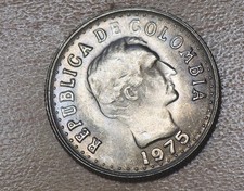 1975 Colombia 10 Centavos