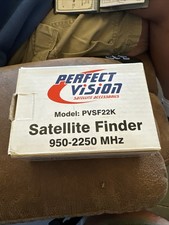 Perfect vision model PVSF22K satellite Finder nine 50&ndash;20 250 MHZ