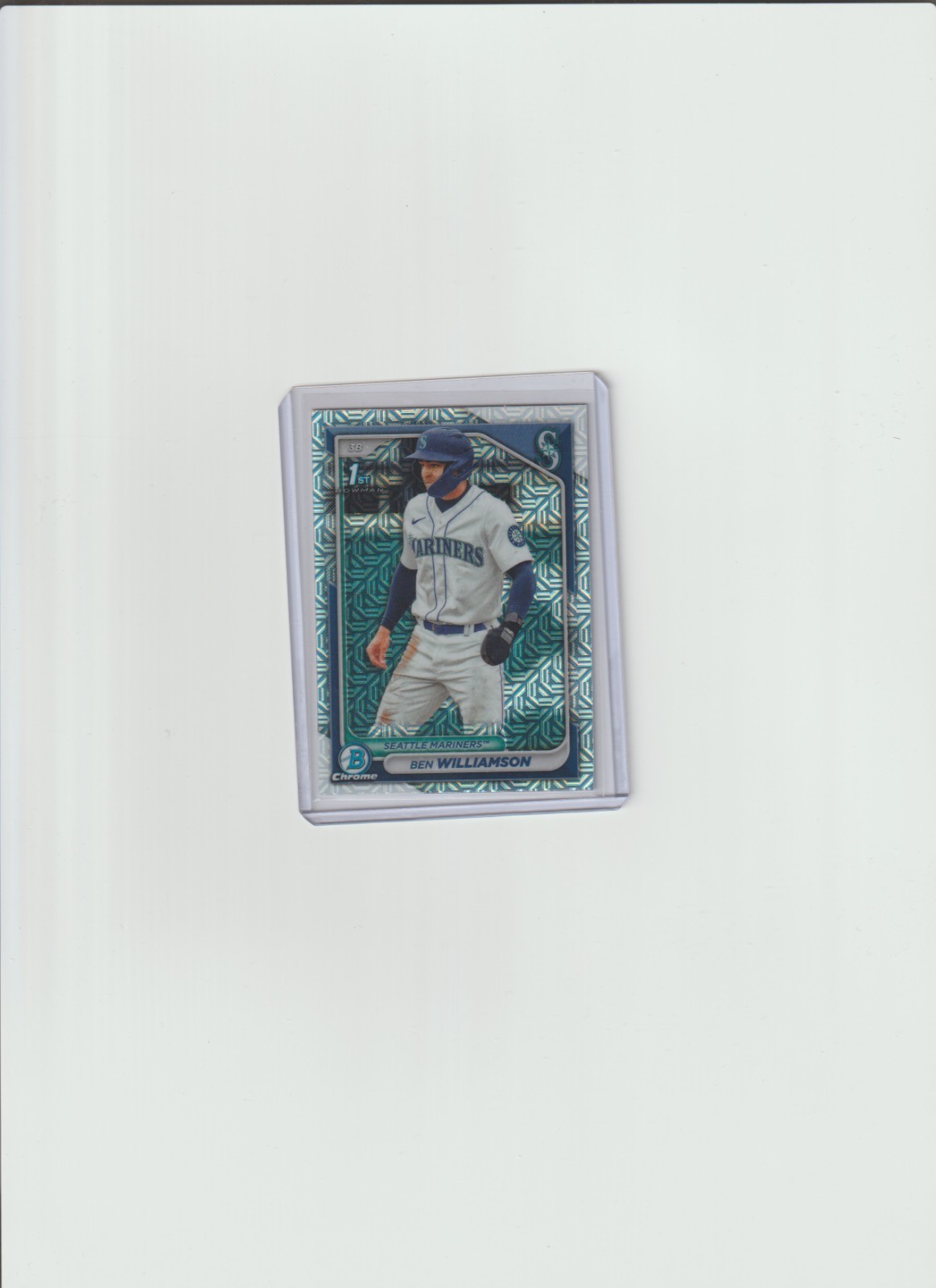 2024 Bowman - Chrome Prospects Ben Williamson #BCP-67 Mojo Refractor (RC)