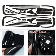 Chrome Delete Blackout Overlay for 07-15 Infiniti G35 G37 Q40 Sedan Window Trim