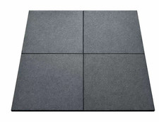 100% Rubber Gym Floor Mats Interlocking Heavy Duty Tiles 50x50cm 15mm