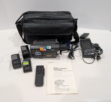 Sony Handycam Vision CCD-TRV212 Video 8 Camcorder Recorder 26x Extras Ships Free