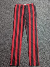 Tre By Natalie Ratabesi Patti Jeans 30 Red Black Striped Skinny Rocker RRP £668