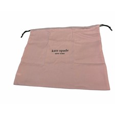 Kate Spade New York Pink Dust Bag Cover Drawstring Pouch 13.5" x 12"1