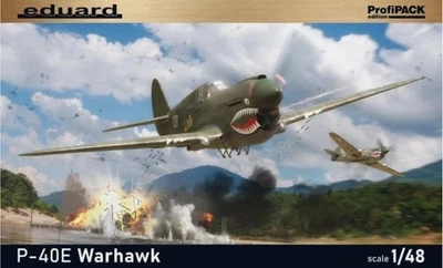 Eduard 82241 1/48 P40E Warhawk Kittyhawk Plastik Modellbausatz