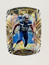 Kam Chancellor Zebra Select 2020 Prizm Panini Die Cut #230 Seahawks Case Hit Ssp