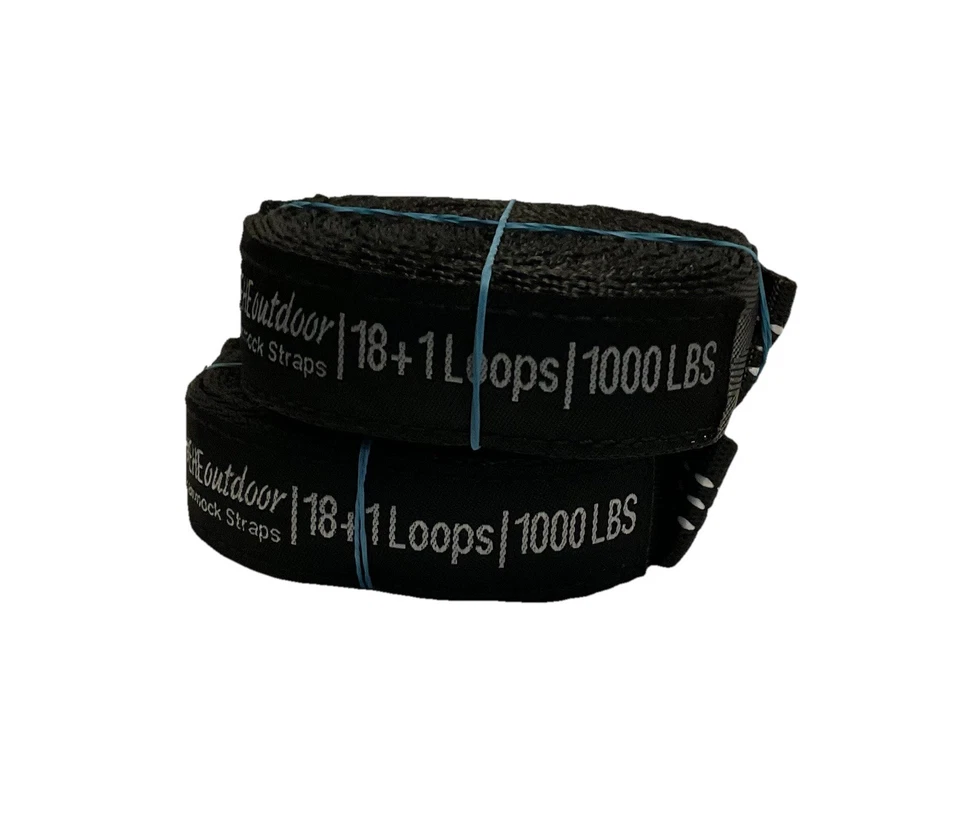 Wehe Hammock Suspension Straps 18+1 Loops 1000 Lbs - Image 2 of 4
