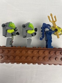 LEGO Atlantis Exploration HQ (8077) Used, and Atlantis (8057) Wreck Raider.