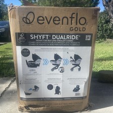 Shyft Dualride Infant Car Seat and Stroller Combo - Beaufort Black